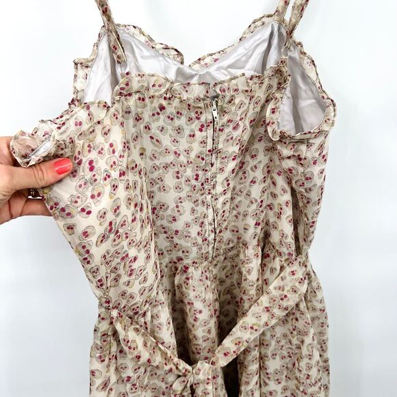 TRIPP NYC Sleeveless Chiffon Ruffle Mini Dress Women's Size XL - Picture 6 of 8